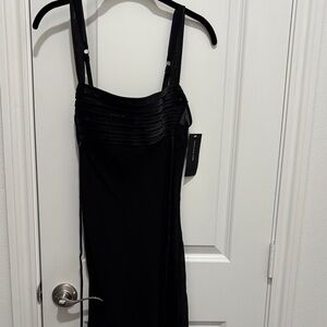 Jones New York Black Strapless Dress